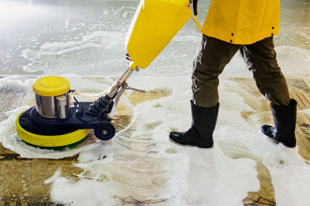 intense carpet cleaning